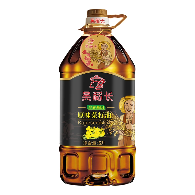 吴稻长原味菜籽油5L