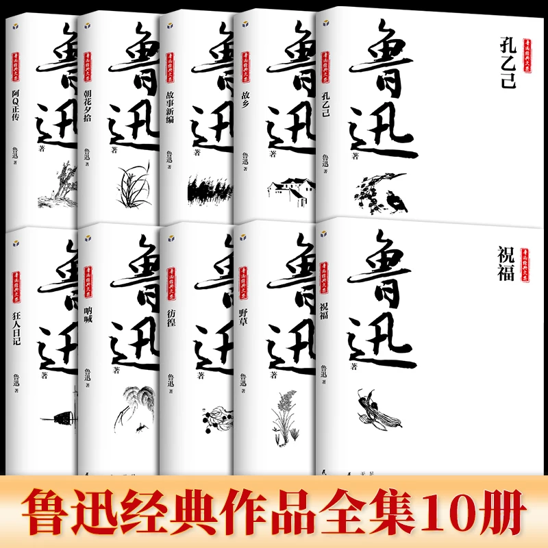 鲁迅经典文集（全10册）经典阅读 名著儿童课外阅读书籍散文