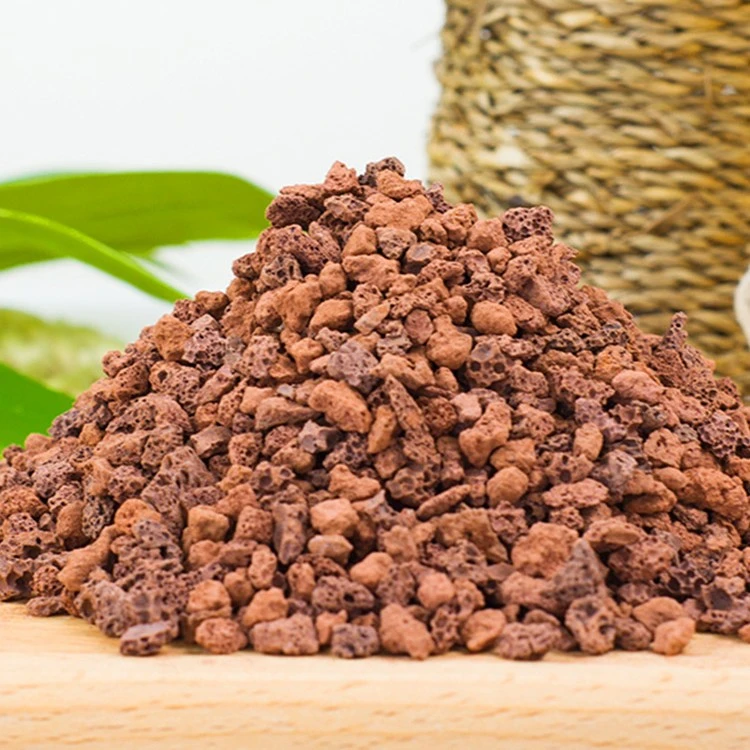 优质火山石颗粒铺底鱼缸造景底砂船长花园绿植花卉拌土铺面通用