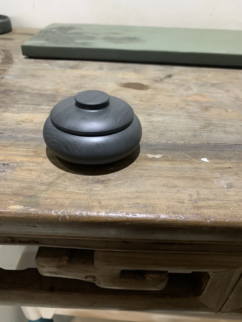 歙砚螺纹小水于精品