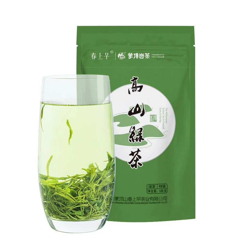春上早毛峰绿茶茶叶正宗四川高山茶散装袋装100g/袋