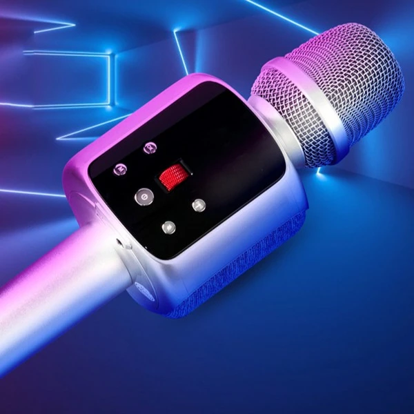 权盟专业炫声麦旗舰版【带U段接收器可无线直播和链接户外音响】