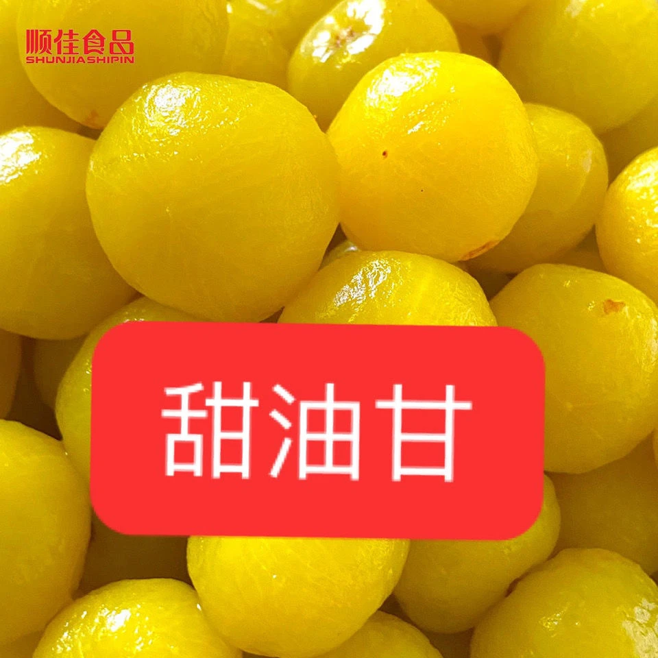 广东福建油甘果神州果蜜饯独立包装甜余甘果柚甘滇橄榄甜油甘500g