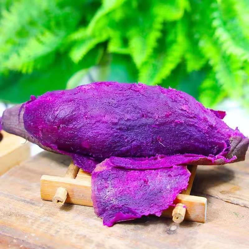 湖北紫薯红薯粗粮早餐番薯地瓜净重3斤 5斤装