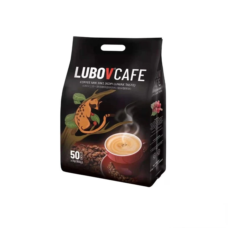 LUBOV进口三合一猫屎咖啡  850g/袋