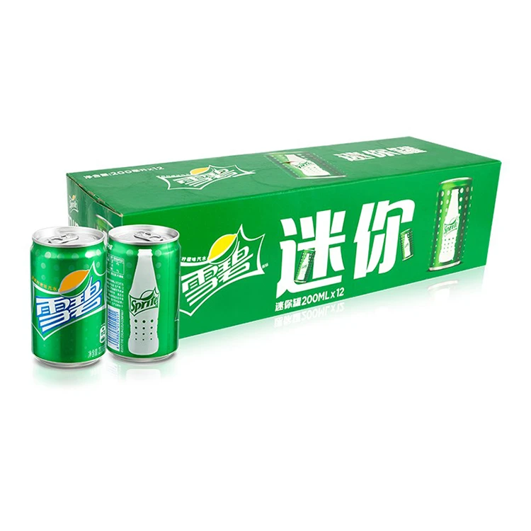 「可口可乐」雪碧 MINI CAN200ML*12罐 迷你罐装 新老包装随机发