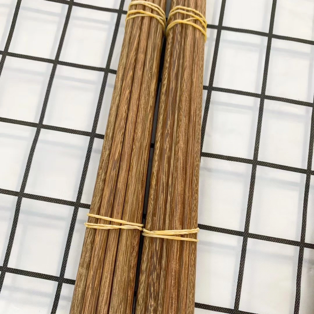 鸡翅木原木筷子一扎十双，两扎包邮无漆无蜡环保