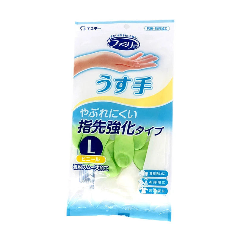日本原装ST小鸡仔家务手套防水加厚防滑厨房洗碗防水清洁橡胶SML