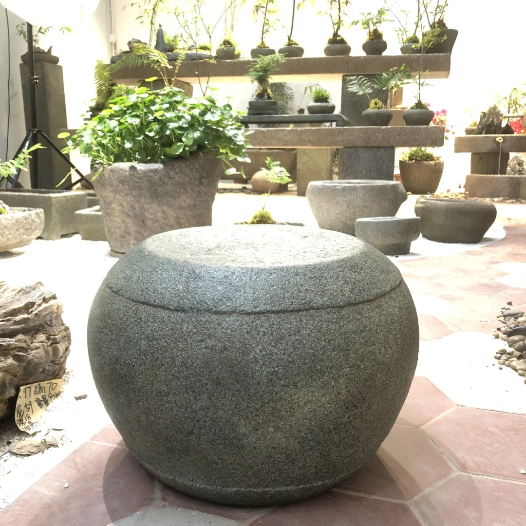 仿古圆凳禅意装饰摆件