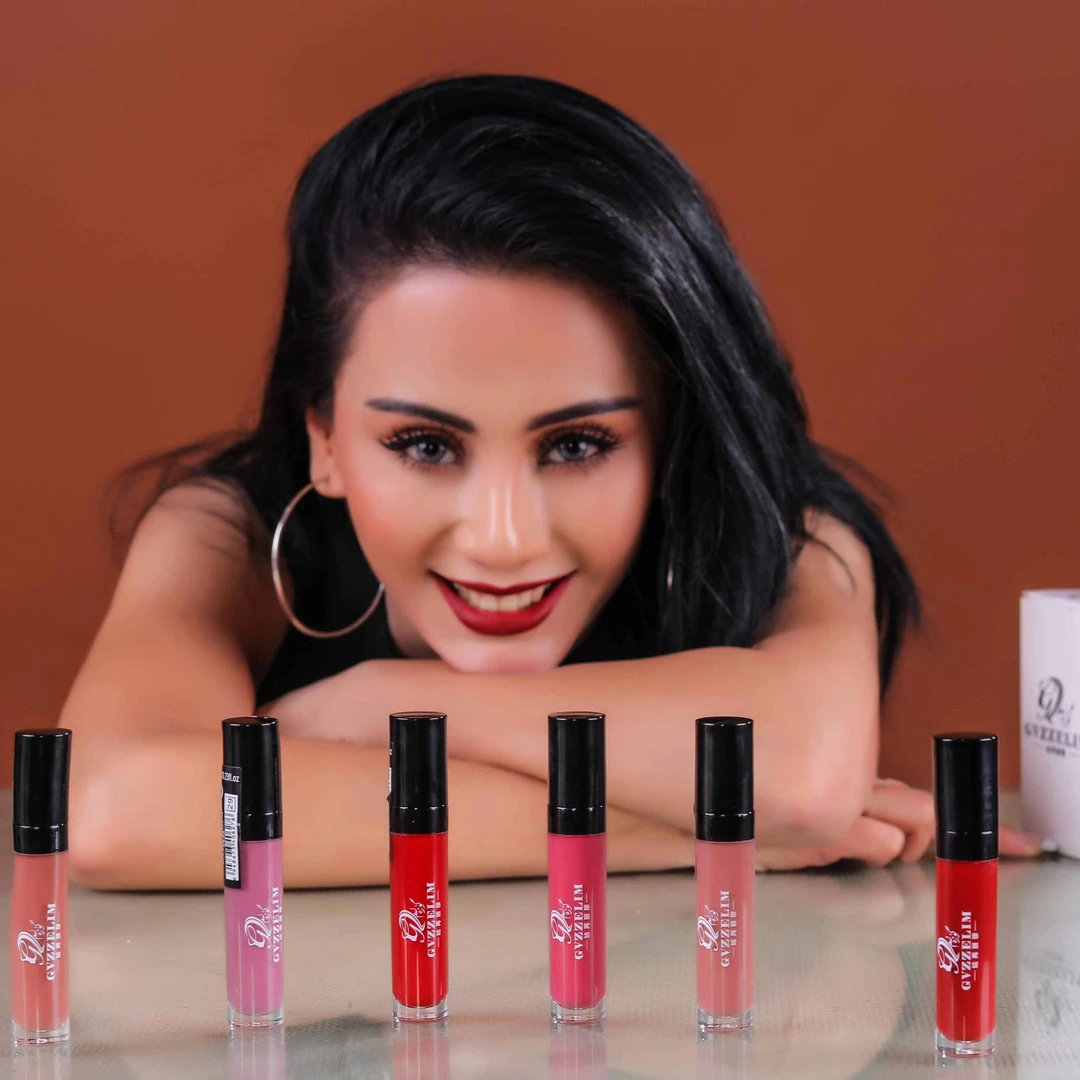 姑再丽穆不沾杯不沾口罩唇漆持久 留香 气质 淡化 唇纹 口红 套盒