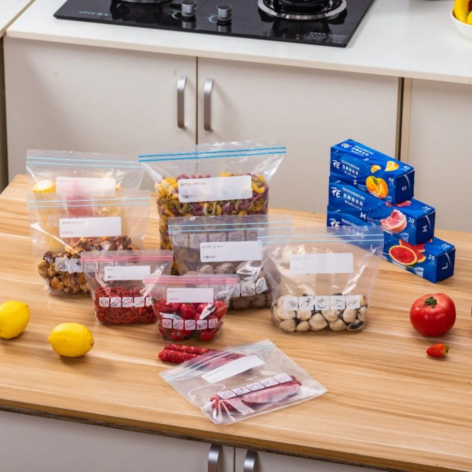 【可可代】家用食品级双筋密封袋 冰箱收纳袋 冷冻保鲜袋