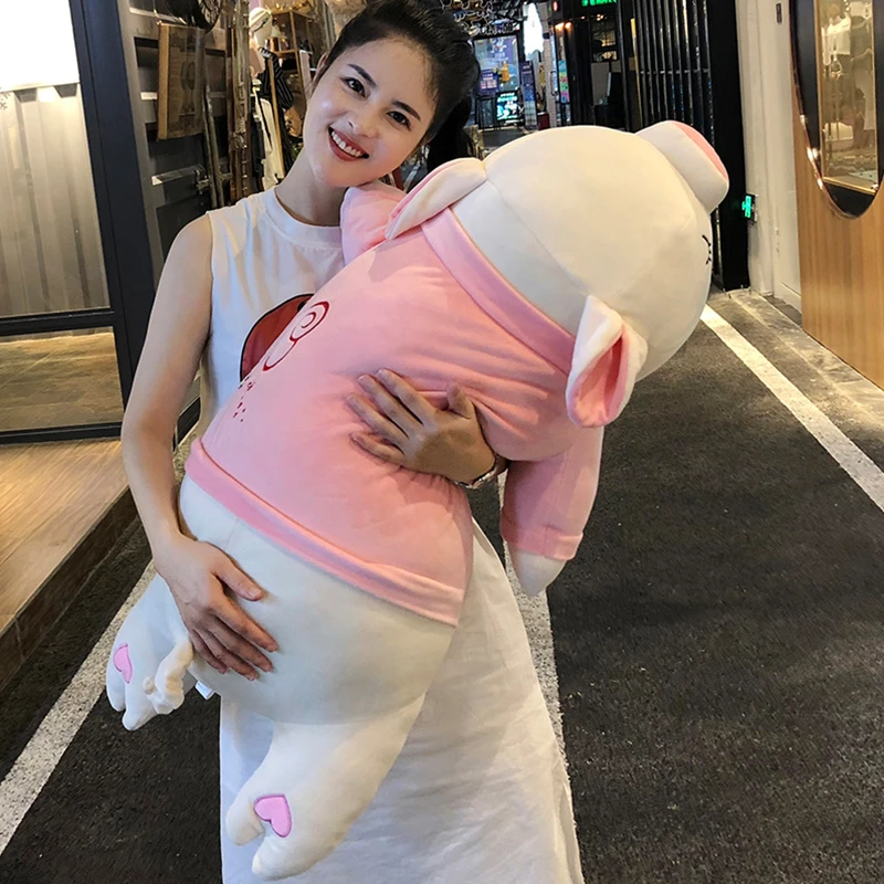 猪公仔儿童陪伴毛绒玩具女生床上睡觉布娃娃大号可爱玩偶生日礼物