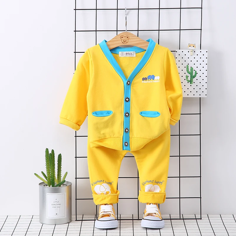 婴幼儿衣服春秋套装宝宝春装男童女童春秋洋气休闲两件套0-1-2岁3