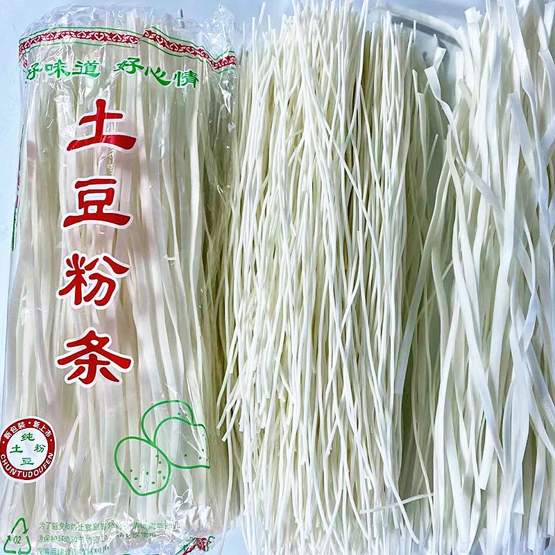 正宗甘肃定西宽粉3斤 农家制作纯手工土豆粉条火锅麻辣烫洋芋宽粉