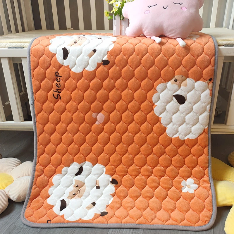 毛绒姨妈垫可折叠生理期防漏垫小褥子小床垫可洗女宿舍学生专用垫