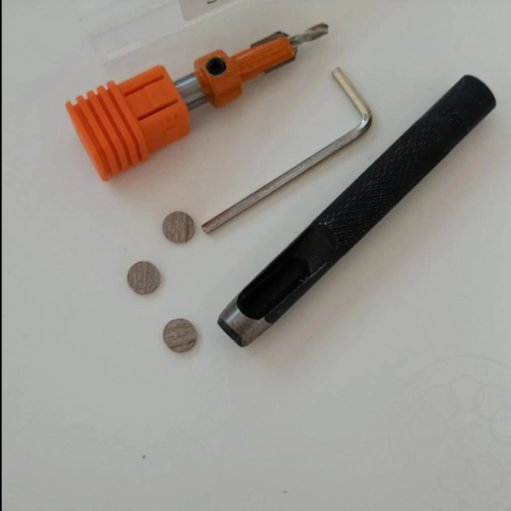 木工必备螺丝孔完美遮盖工具＋沉孔钻头两件套