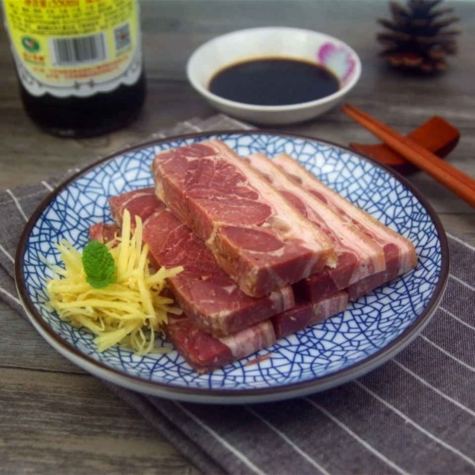 盒鲜森镇江特产肴肉水晶肴蹄熟食家宴凉菜新鲜真空装400g冷藏即食