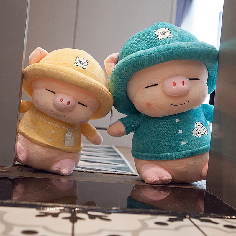 猪小屁床上公仔网红小猪玩偶布娃娃毛绒玩具猪猪抱枕女生睡觉抱