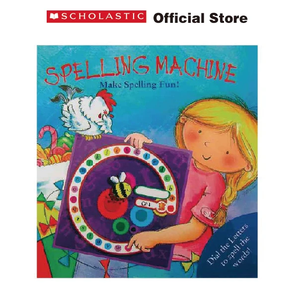【学乐官方】英文拼写趣味转转书Spelling Machine  送操作视频