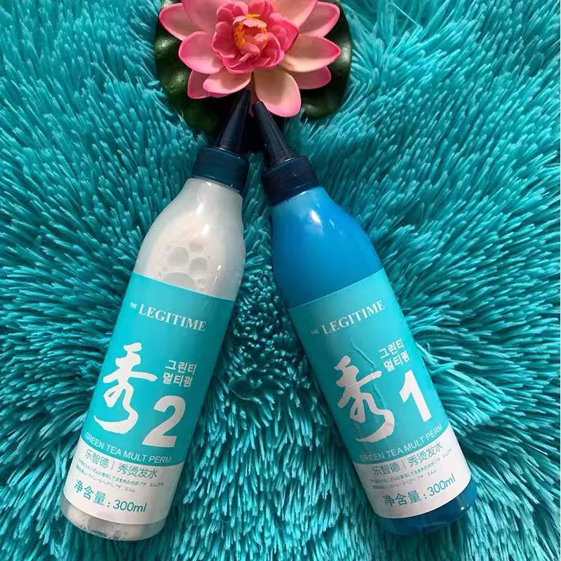 美发店专用 大秀快速烫膏体进口内料 蓝秀烫发水【拍一发四】