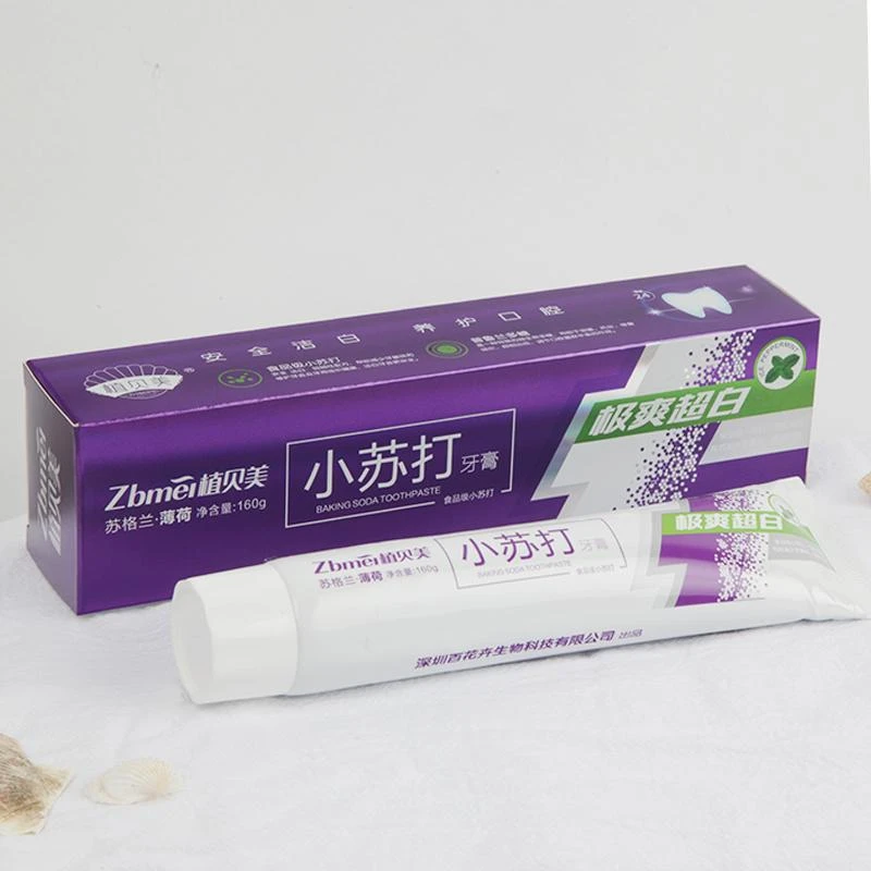 植贝美极爽超白牙膏160克/支