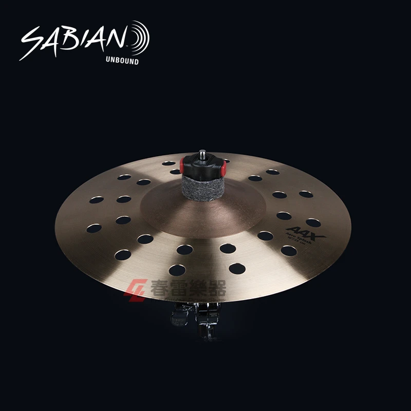 SABIAN沙滨 AAX Aero Splash 10英寸 水镲 洞洞镲片210XAC