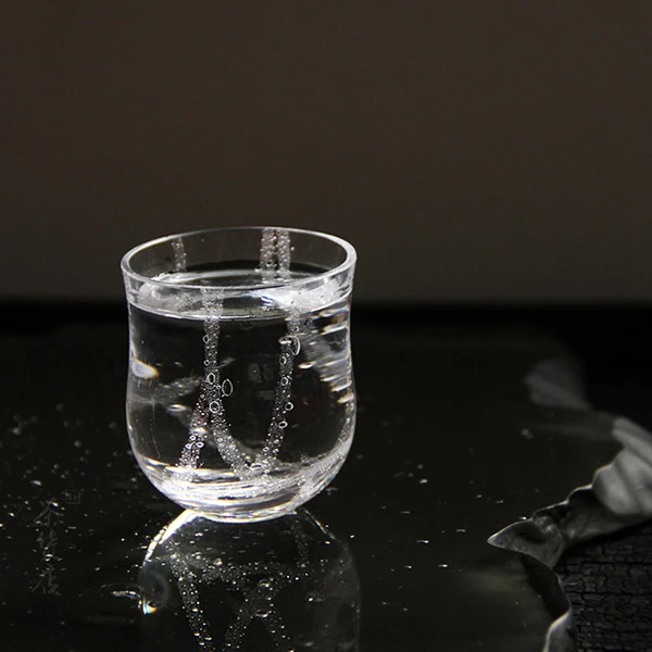 玻心璃语创意 气泡啜雨四杯组 可爱透明耐热茶杯玻璃茶具