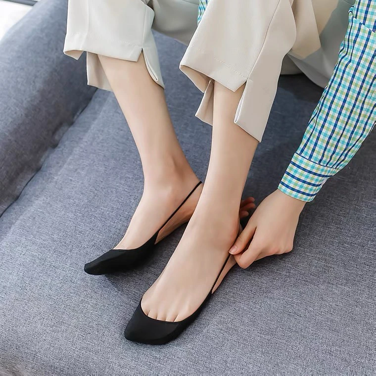 夏季超浅口隐形吊带袜  女袜（搭配浅口高跟鞋  皮鞋）时尚百搭袜子