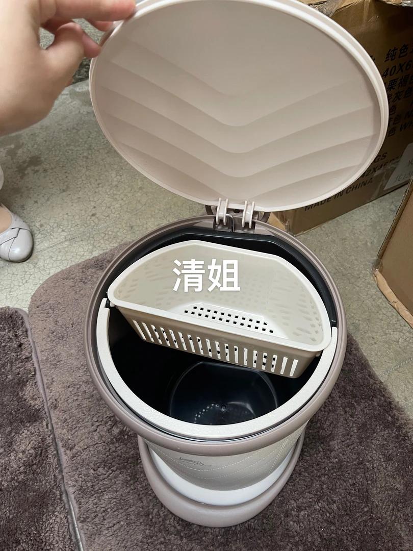 清姐同款静音大容量塑料垃圾桶