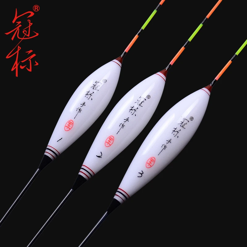 冠标H002枣核型综合混养高灵敏纳米鱼漂