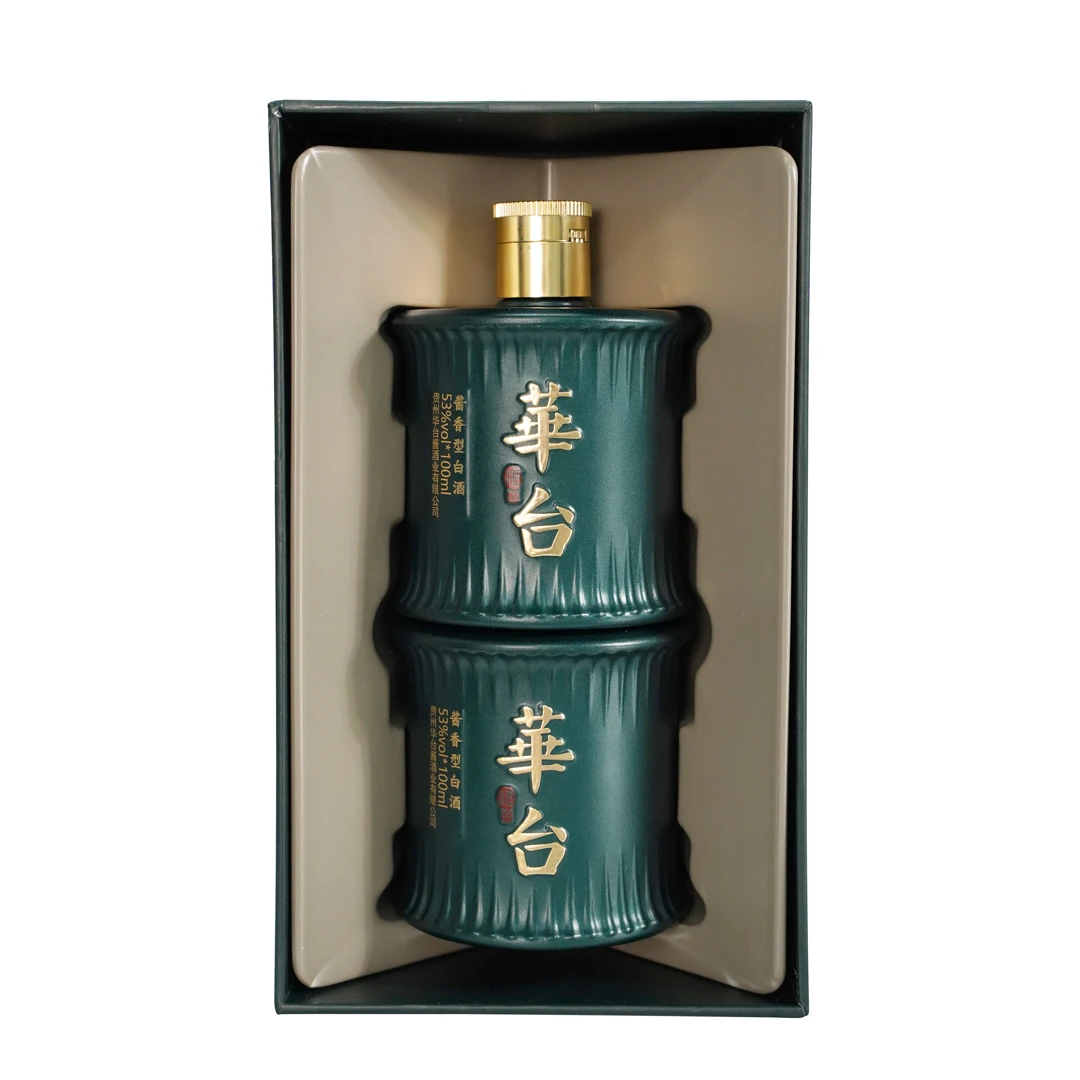 HUATAI/华台节节高盒装 酱香型白酒礼盒装53%Vol100ml*2