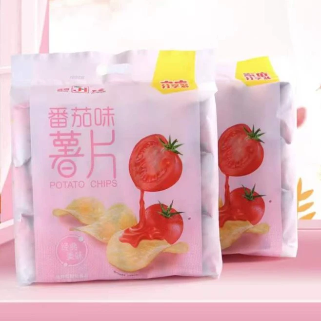 【袋装·番茄味薯片】童年味道酥脆休闲年货膨化零食30小包*8克酸甜