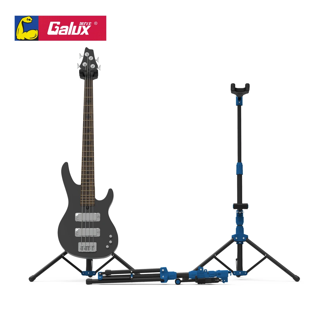 GALUX/架力士211架吉他重力自锁立式落地支架   挂架新品