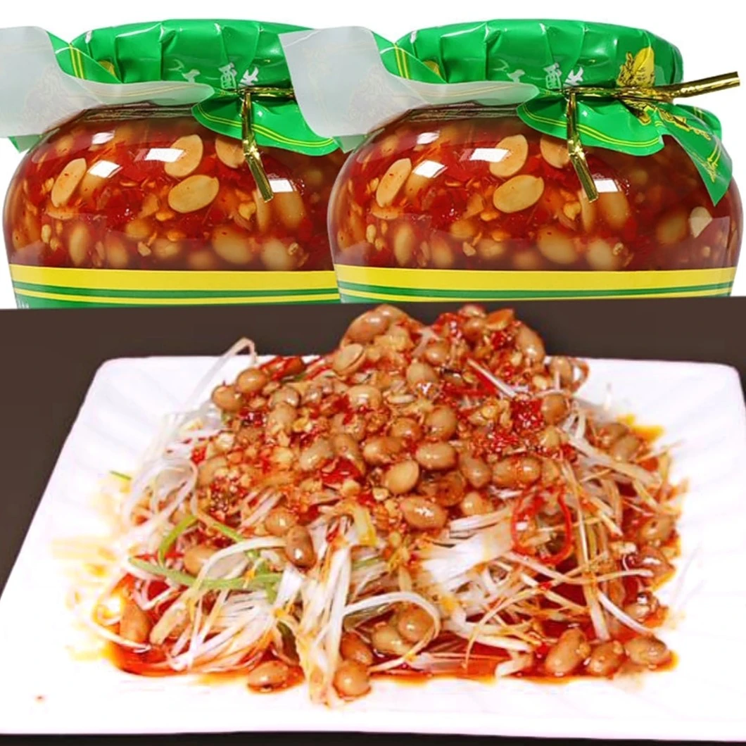 贵州特产开胃水豆豉常温即食凉拌蘸水佐餐方便调味水豆豉610g
