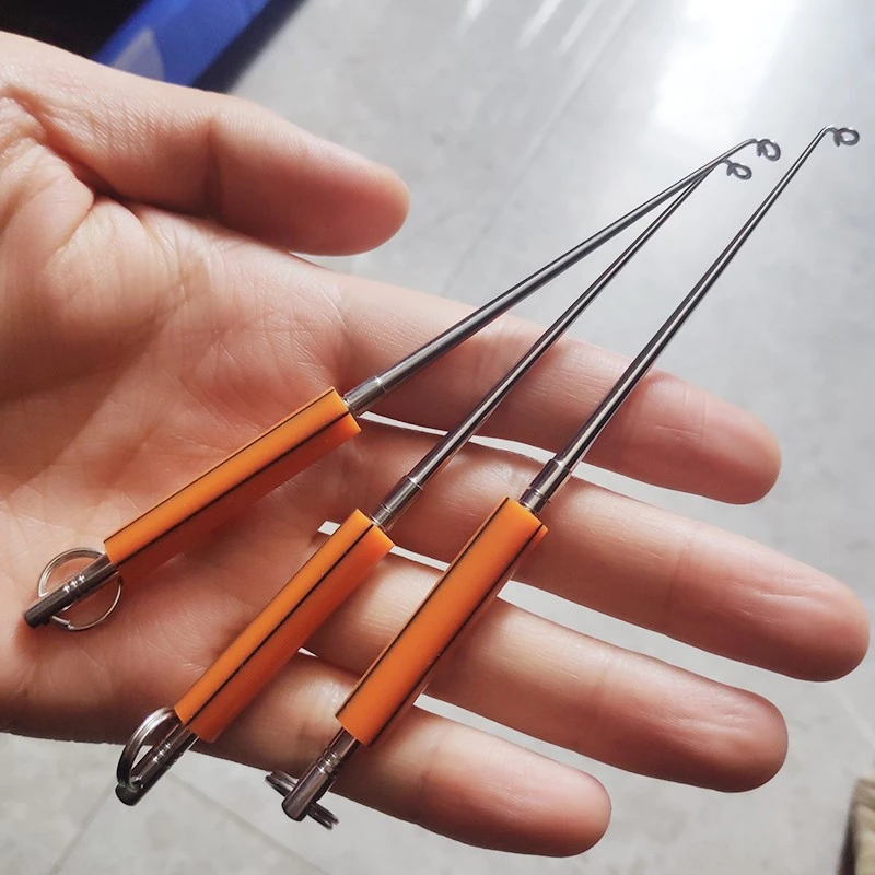 日式脱钩器深喉有刺钩盲捅脱钩黄刺鱼摘钩工具钓鱼用品渔具钓具