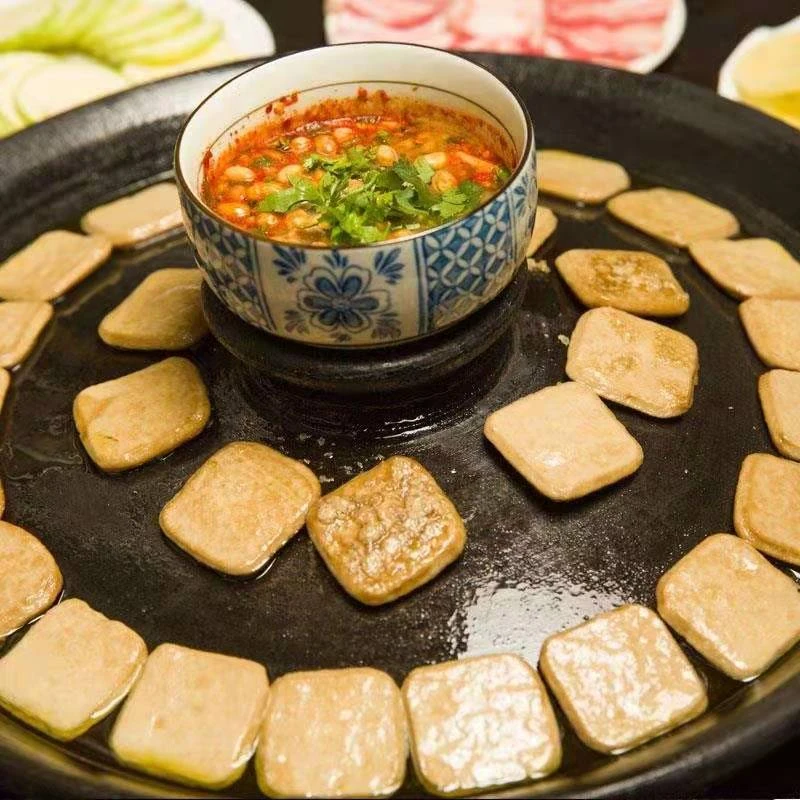 【熊二专属】大方六龙手撕豆干50片-100片（包邮）火烤 烙锅 炒菜特产