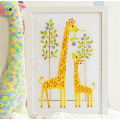 儿童十字绣今年可爱线绣新款简单新手动物系列学生挂画学生型2025