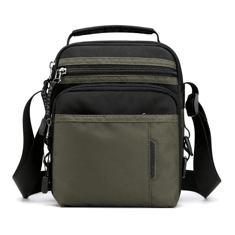 男包多层次男士单肩斜挎包防水牛津纺潮包休闲肩包韩版斜跨男士包