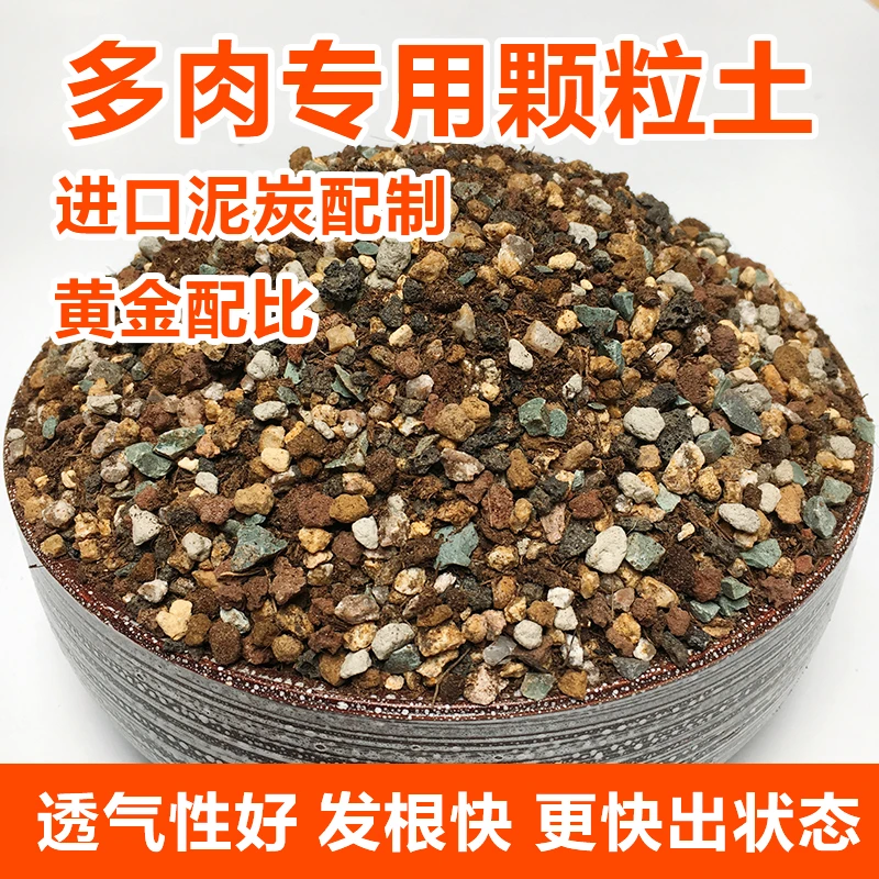 多肉植物颗粒土纯颗粒铺面石营养发根服盆快丰收季