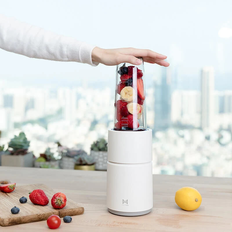 Pinlo迷你破壁机家用小型榨汁机便携式轻音多功能碎冰辅食料理机
