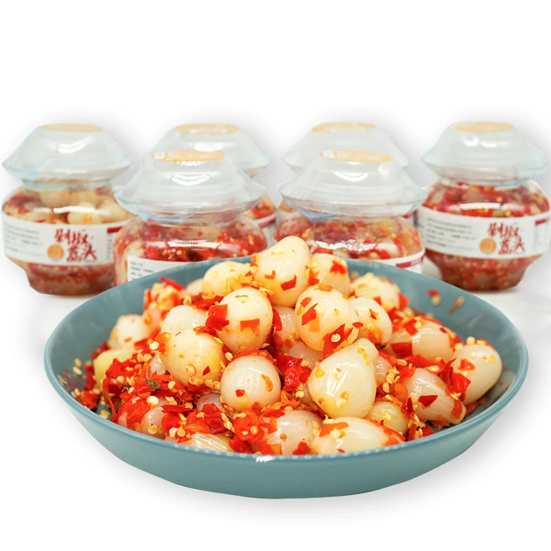 湘野红姐剁椒藠头500g*2罐/4罐