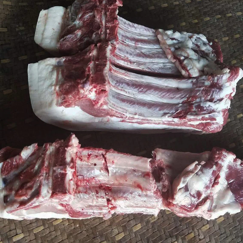 大别山农家土黑猪肉带皮五花肉肋条肉前后腿肉7斤装可任意搭配