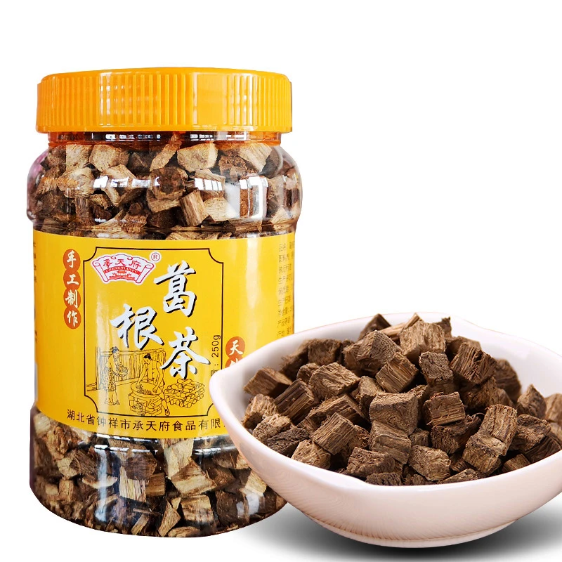 CHENGTIANFU/承天府深山农家手工柴葛根茶250克罐装拍2发3密封