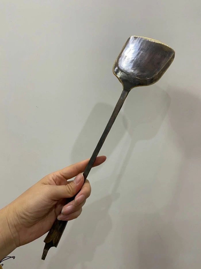 手工铜铲子炒菜用