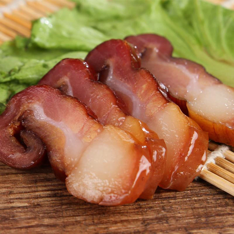 【九歌专属】玉兔后腿腊肉风味风干腌肉250g 精选猪后腿肉好吃