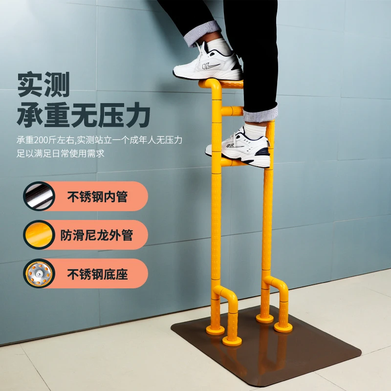 可移动免打孔老人床边扶手床边护栏浴室卫生间起身助力架医院扶手