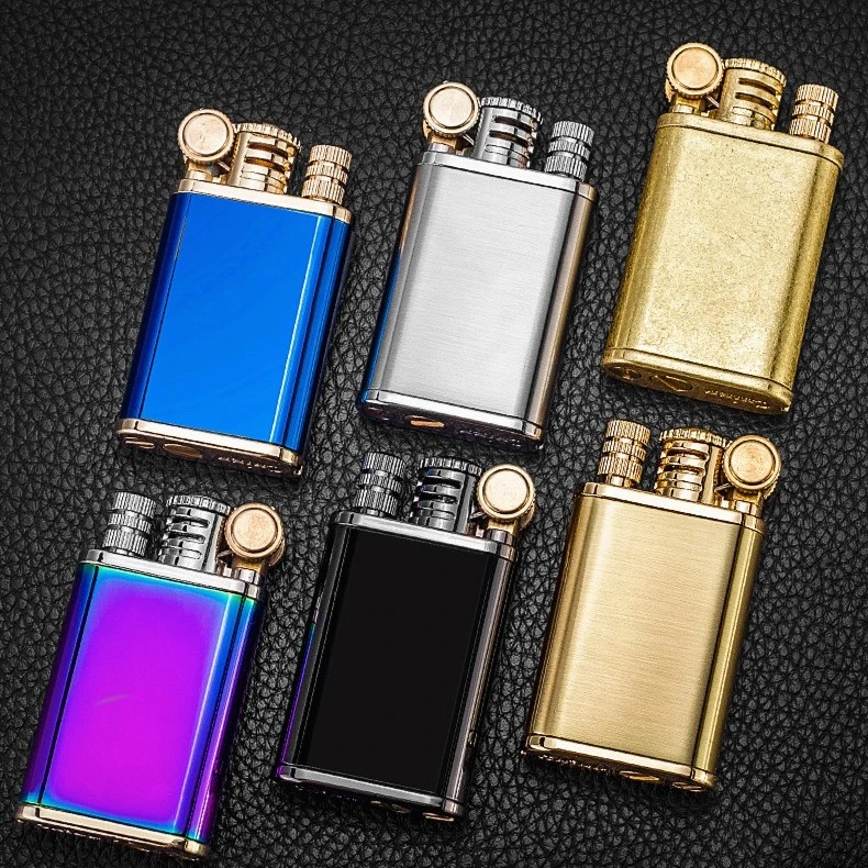 首领210二合一万次个性创意收藏复古防风古董送礼男士便携