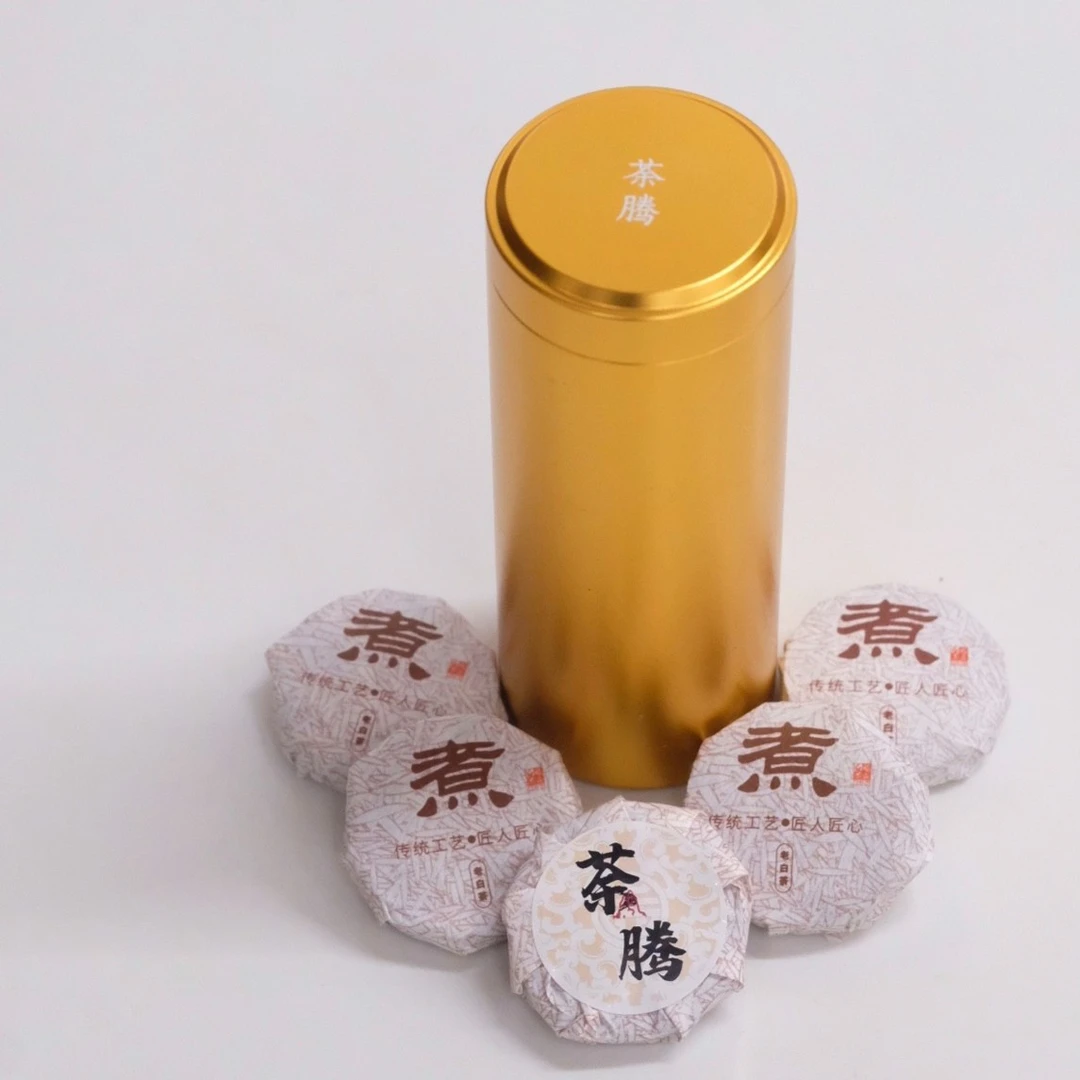 【荼腾】福鼎磻溪 2017年紧压白茶饼 寿眉 50克/10饼
