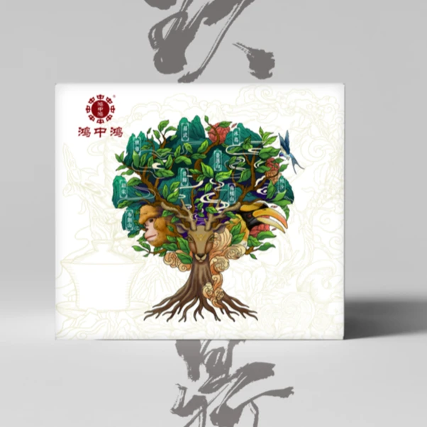 鸿中鸿中 头春古树茶 100克 生茶