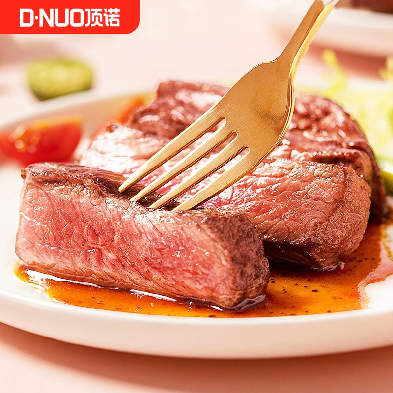 D.NUO/顶诺整切腌制冷冻调理新鲜牛排100g*10片套餐